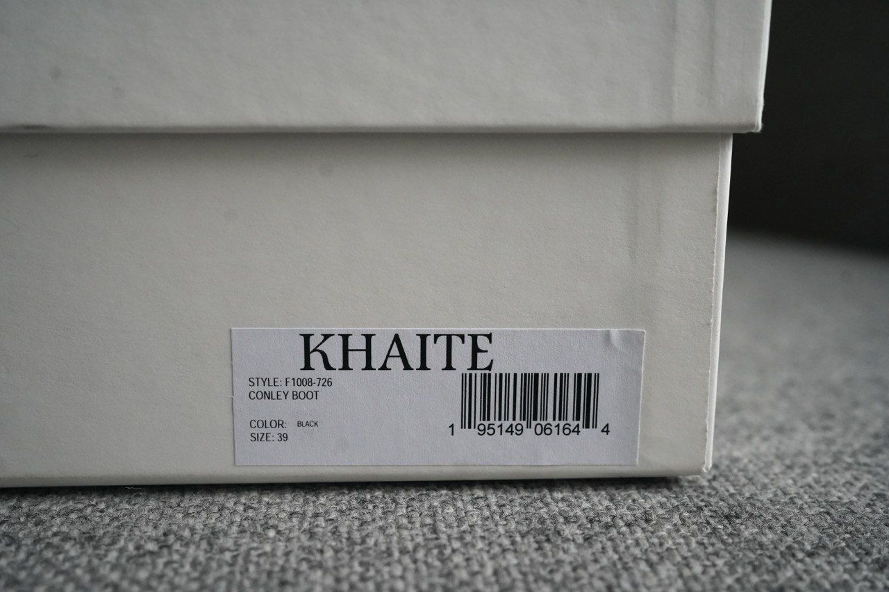 Khaite Scarpe da donna: KHAITE Conley Boots In Black, 39 – Usato da Meilen venduto da altt 5