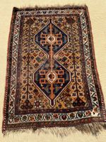 Qasqai Antik 127x86cm Teppich handgeknüpft sauber
