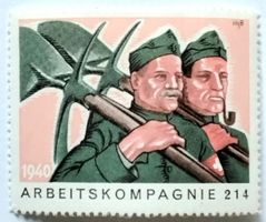 Soldatenmarke 2.WK, Arbeits Kompanie 214, Wi HD-Arb 23