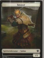 TCG Magic The Gathering MTG DMU 004 /026 T TOKEN Soldat
