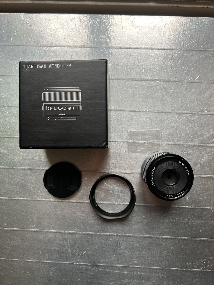 Ttartisan Objektive: TTArtisans 40mm f2 for Sony E – Gebraucht aus Zürich von David797 2