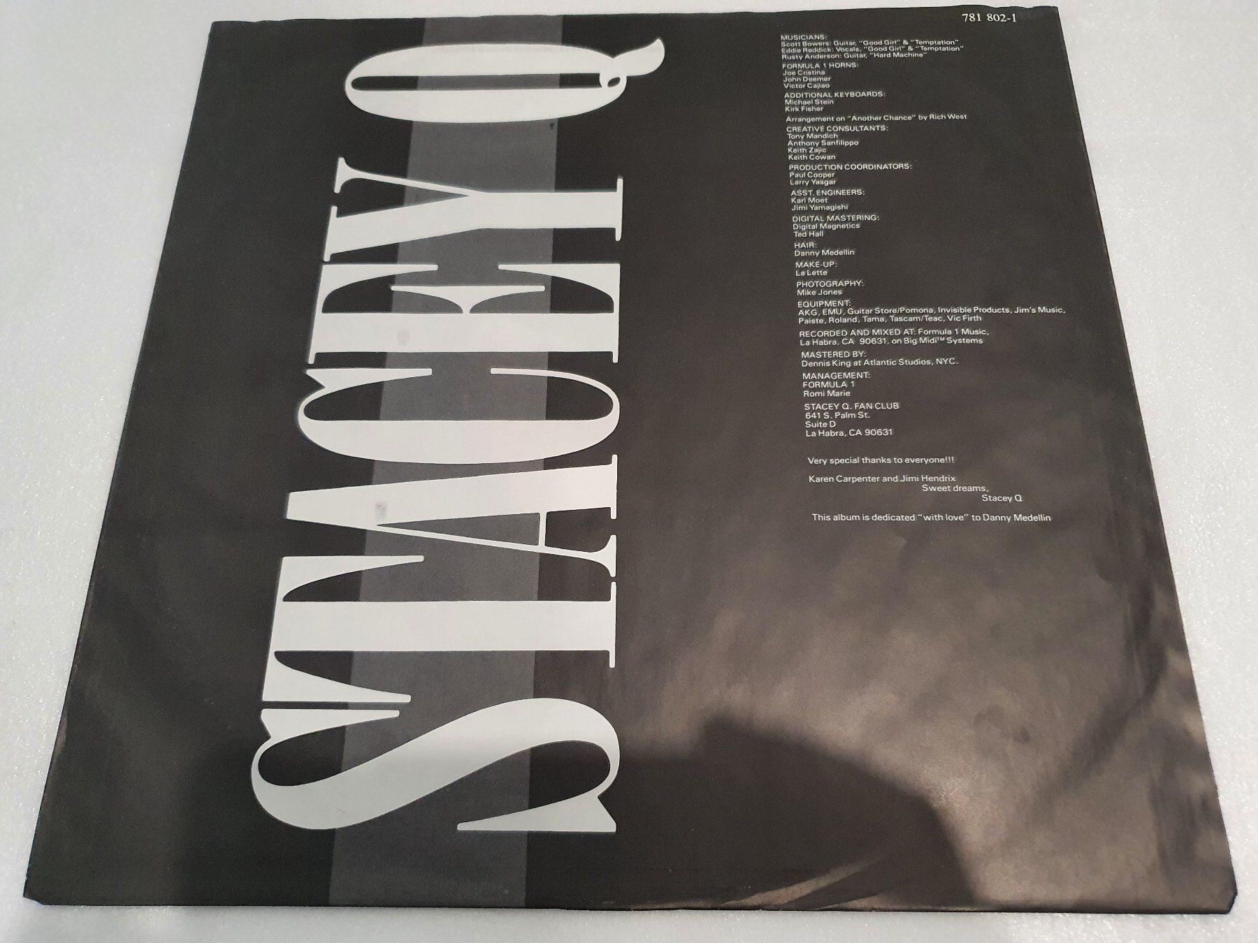 Dischi in vinile: Stacey Q – Hard Machine – Usato da Uster venduto da Vinyl-Leidenschaft 2
