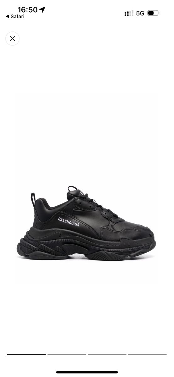 Balenciaga Herrenschuhe: Balenciaga Triple S Black Grösse 45 – Gebraucht aus Winterthur von  8