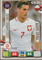 ROAD TO RUSSIA 2018 Adrenalyn XL Card Team Mate MILIK Poland