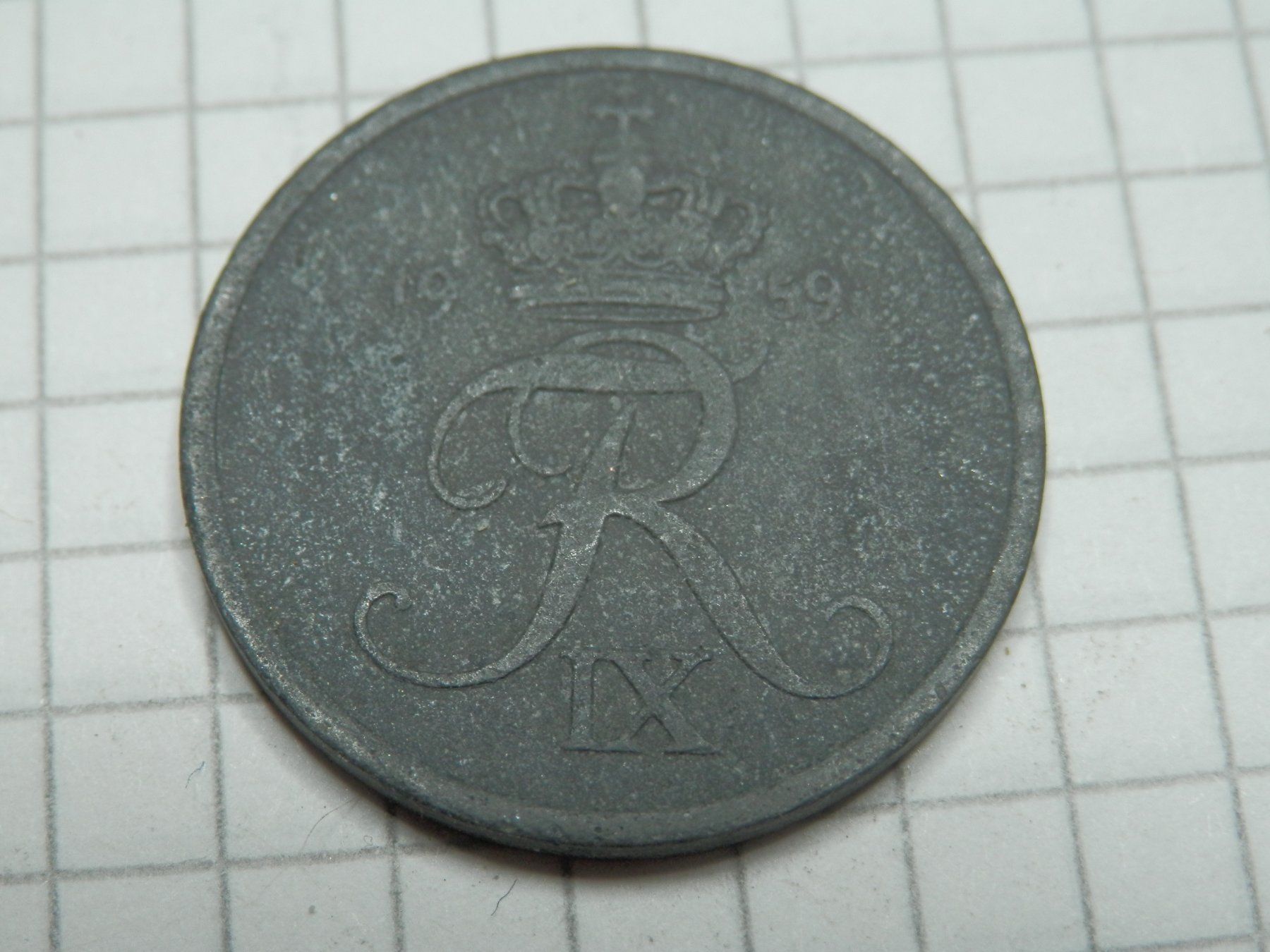 Tutti le monete: Dänemark  5 Öre, 1959 – Usato da Weiach venduto da weiach81 1