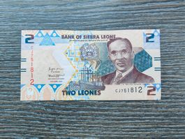 Sierra Leone 2 Leones 2022 !!!!!!
