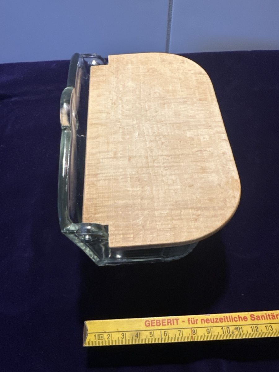 Gläser: Vorratsglas mit Holzdeckel Glas Behälter Deko  – Gebraucht aus Zürich von Chaeffeler 4