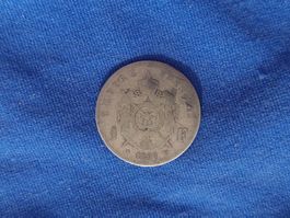 1 Franc 1868 Silbermünze