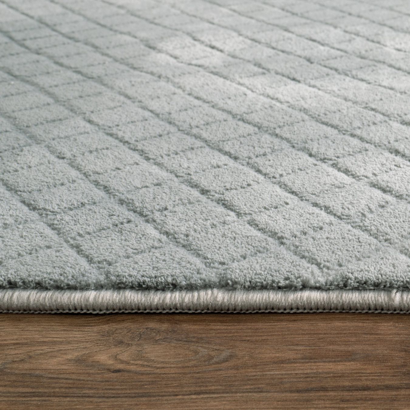 Tappeti: Luxuriöser Teppich Uni Grau NEU – Nuovo e nell'imballaggio originale da Bern venduto da Miraitrading 1