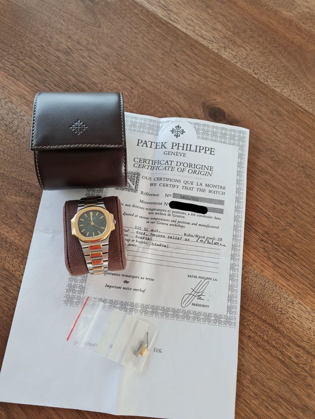 Patek Philippe Uhren: Patek Philippe Nautilus 3800/001 – Gebraucht aus Sursee von watch-hunter13 2