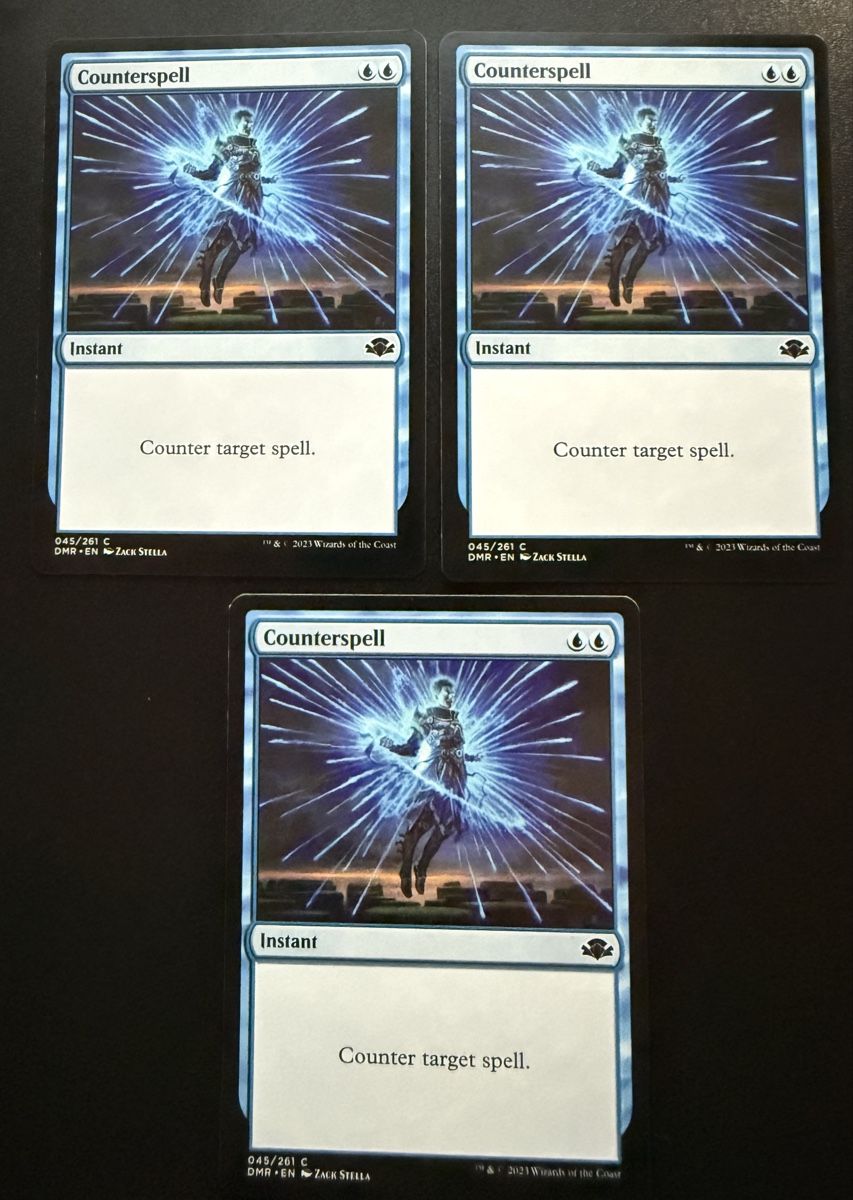 MAGIC COUNTERSPELL SET DMR • EN (Gebraucht) in Walliswil b.Wangen für ...