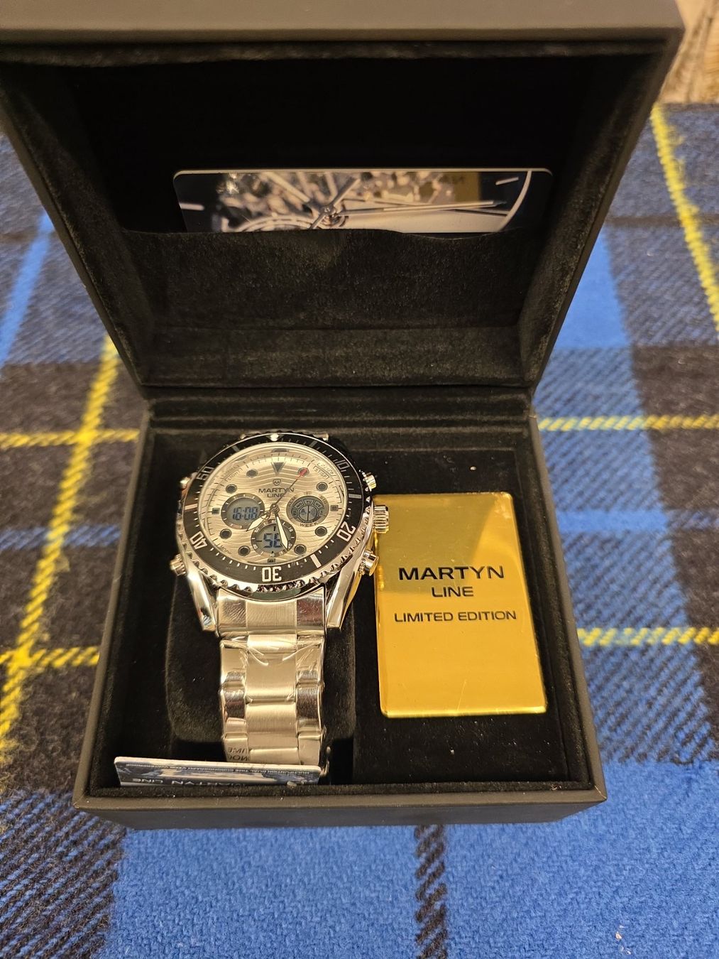 Orologi: Martyn Line Herren Uhr neu – Nuovo e nell'imballaggio originale da Wädenswil venduto da yunmtz