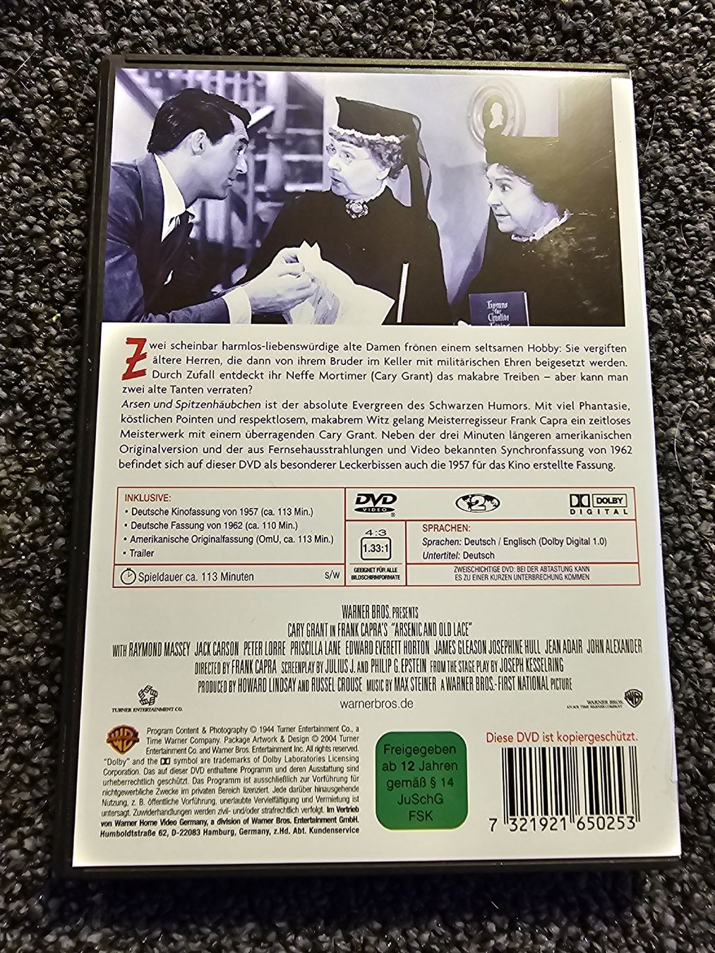 Tutti i DVDs: Arsen und Spitzenhäubchen (20543) – Usato da Ruswil venduto da jan_bxl5 1