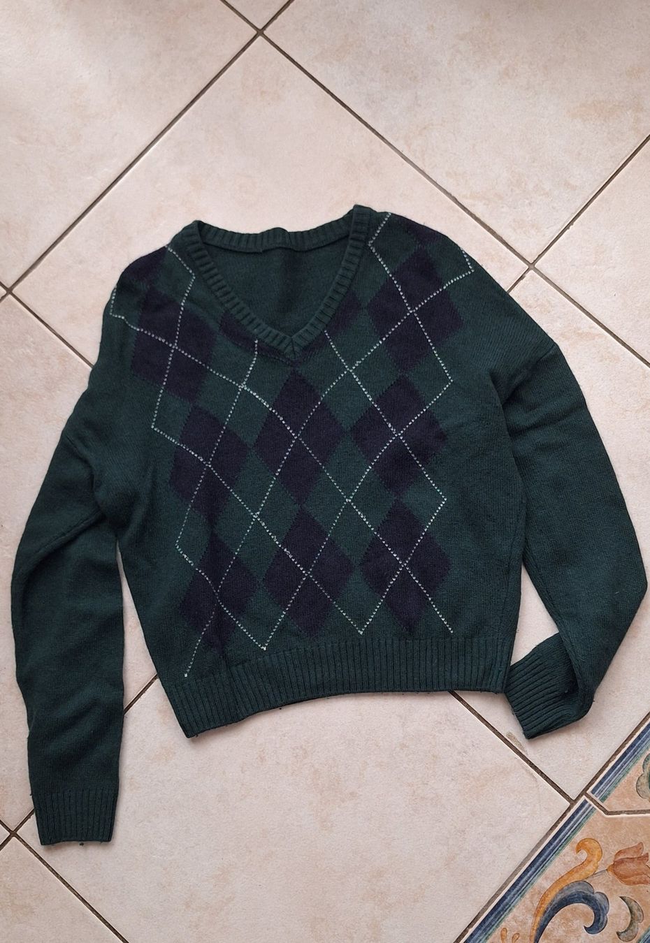 Pullover & Sweatshirts: Pull vert foncé , taille 36 – Gebraucht aus St-Triphon von Jldr0 2