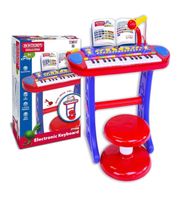 Bontempi Keyboard elektronisch mit 37 Tasten/Mikrofon/Hocker