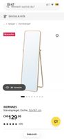 IKEA IKORNNES Standspiegel Esche 52x167 cm guter Zustand 