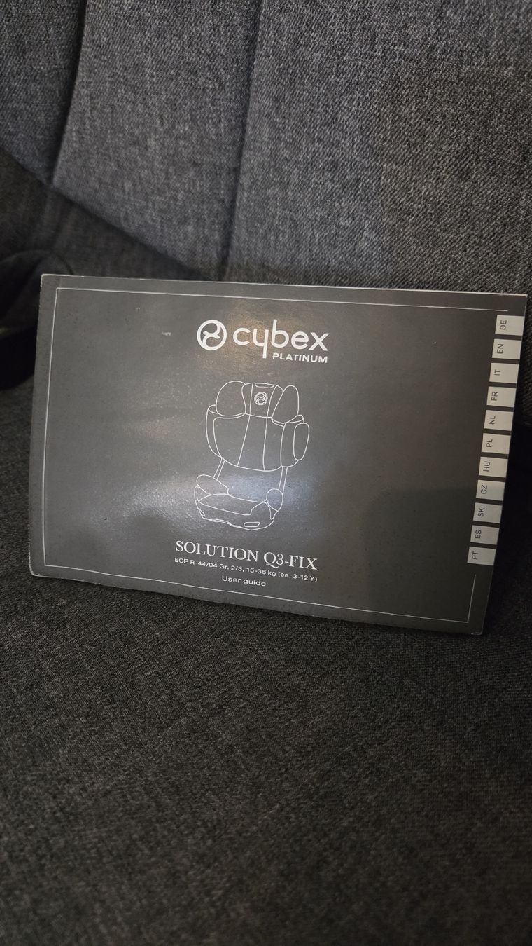 Cybex Sièges auto: Cybex Solution Q3-fix Plus Kindersitz / Autositz – D'occasion à Pleigne par waam 7