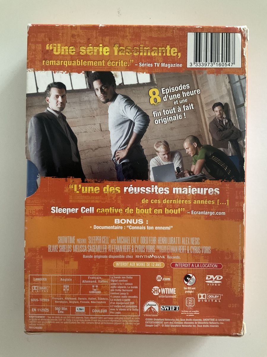 Alle DVDs: Sleeper Cell saison 1 integrale DVD – Gebraucht aus Veyrier von Deniro2 1