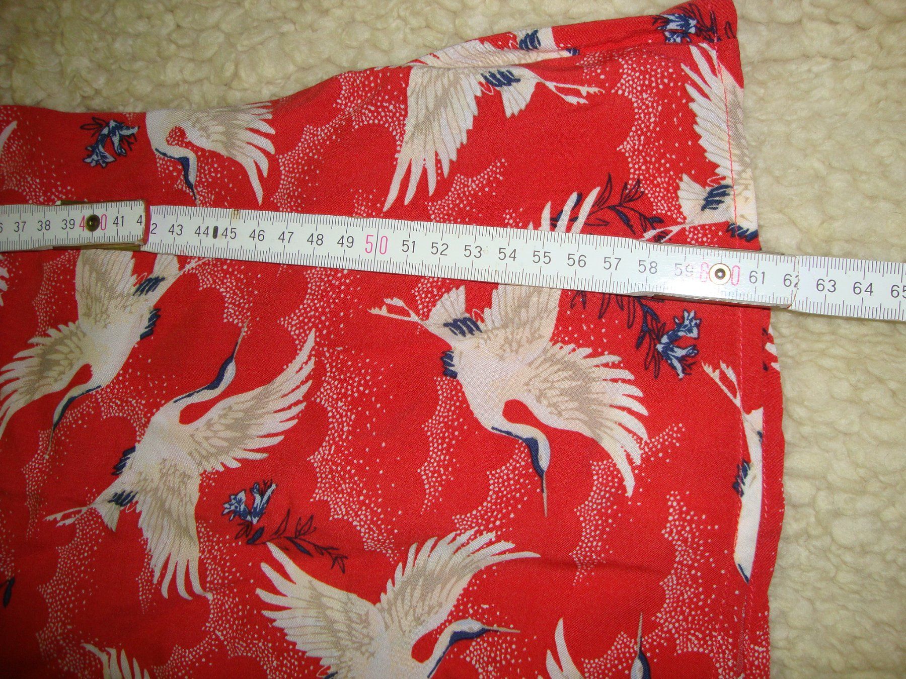 C&A Camicette: Kranich Bluse rot Gr. 38 – Usato da Laufen venduto da ereli 3