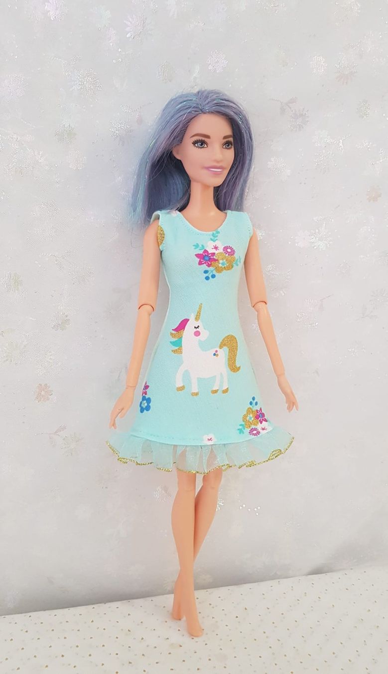 Bambole: Barbie Kleid – Nuovo (secondo la descrizione) da Lachen SZ venduto da Sakura4hime 2