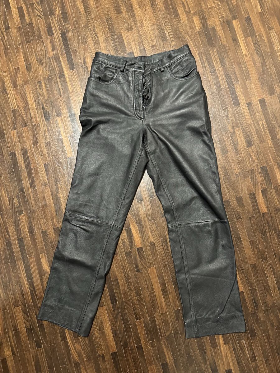 Pantaloni: Vintage leather trousers , lined – Usato da Zollikerberg venduto da rut_bsj6 4