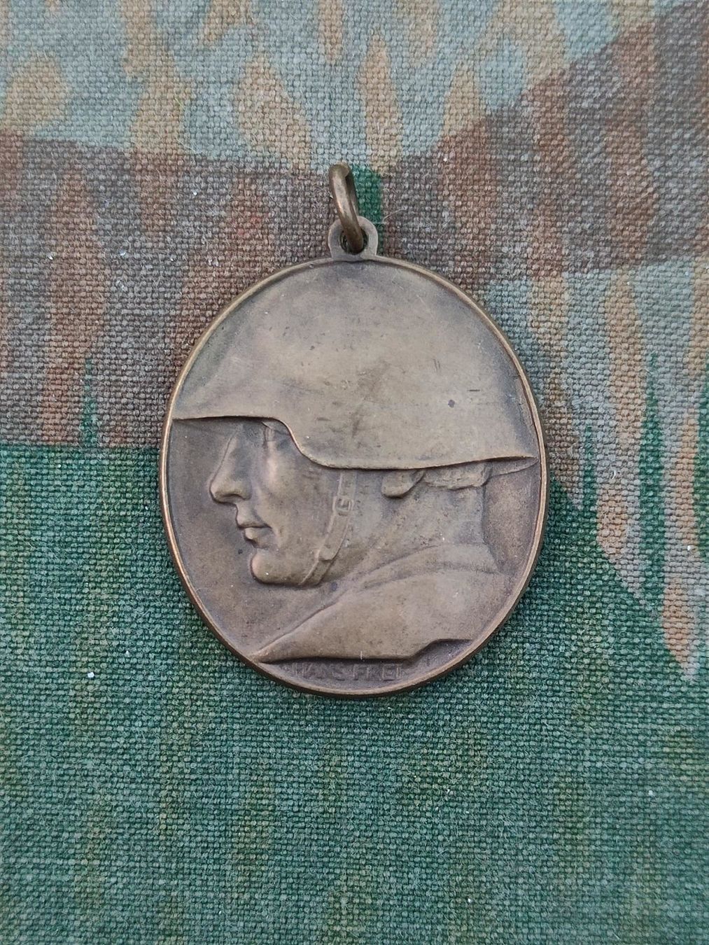 Plaketten & Abzeichen: Abzeichen Nationalspende 1918 Anhänger – Gebraucht aus Bauma von SwissMilitaria