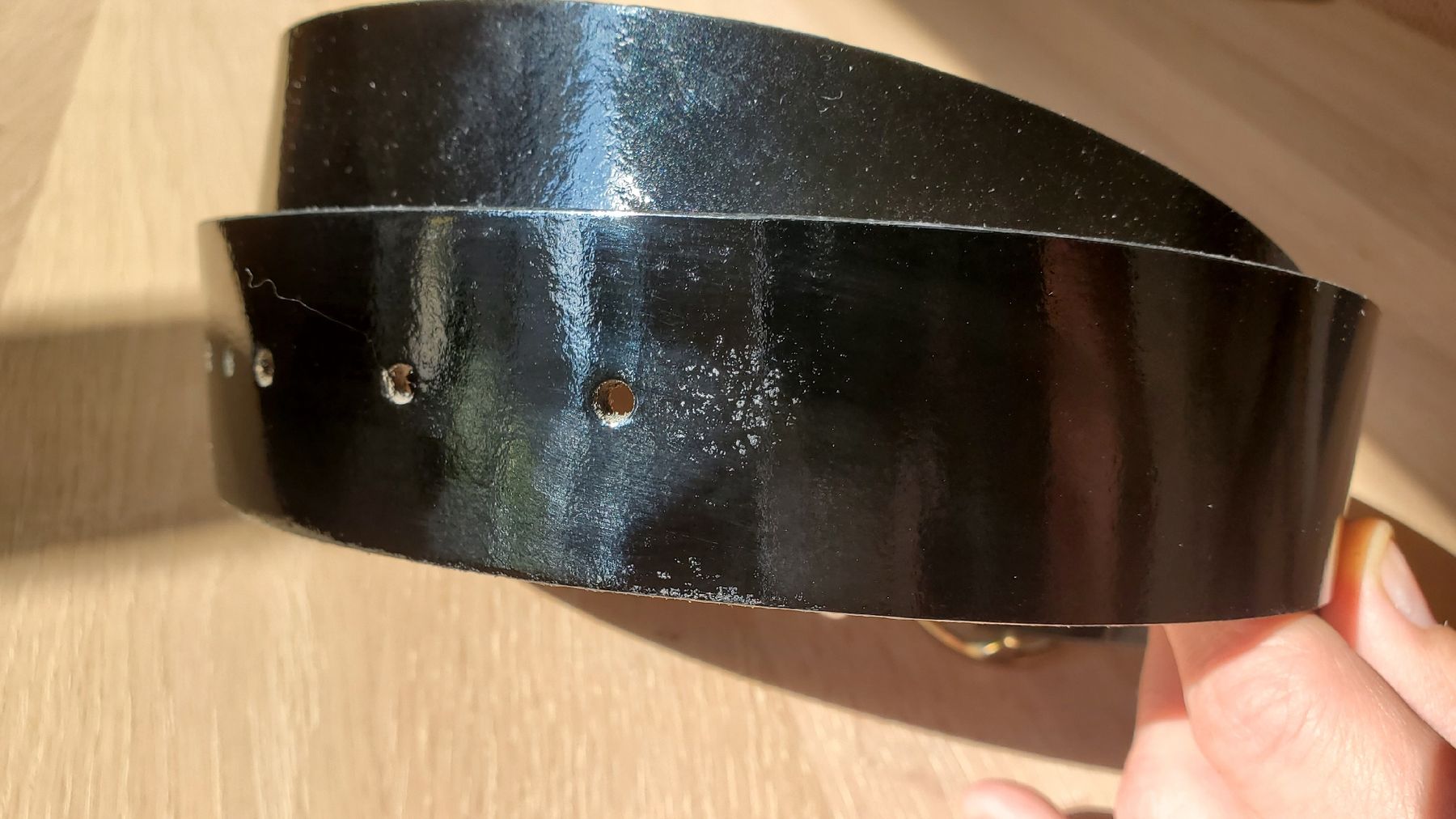Levi's Cinture: Levis Gürtel Leder glänzend 80cm – Usato da Biel/Bienne venduto da SandraBar 3