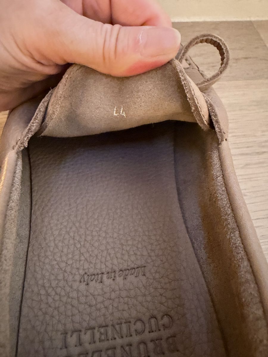 Brunello Cucinelli Herrenschuhe: Brunello Cucinelli Leder Mokassin hellbraun – Neu und originalverpackt aus Oberwil b. Zug von eli_q5dp 4