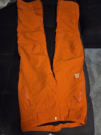 Salomon Skihose, Orange, Grösse S, Top Zustand für Winter