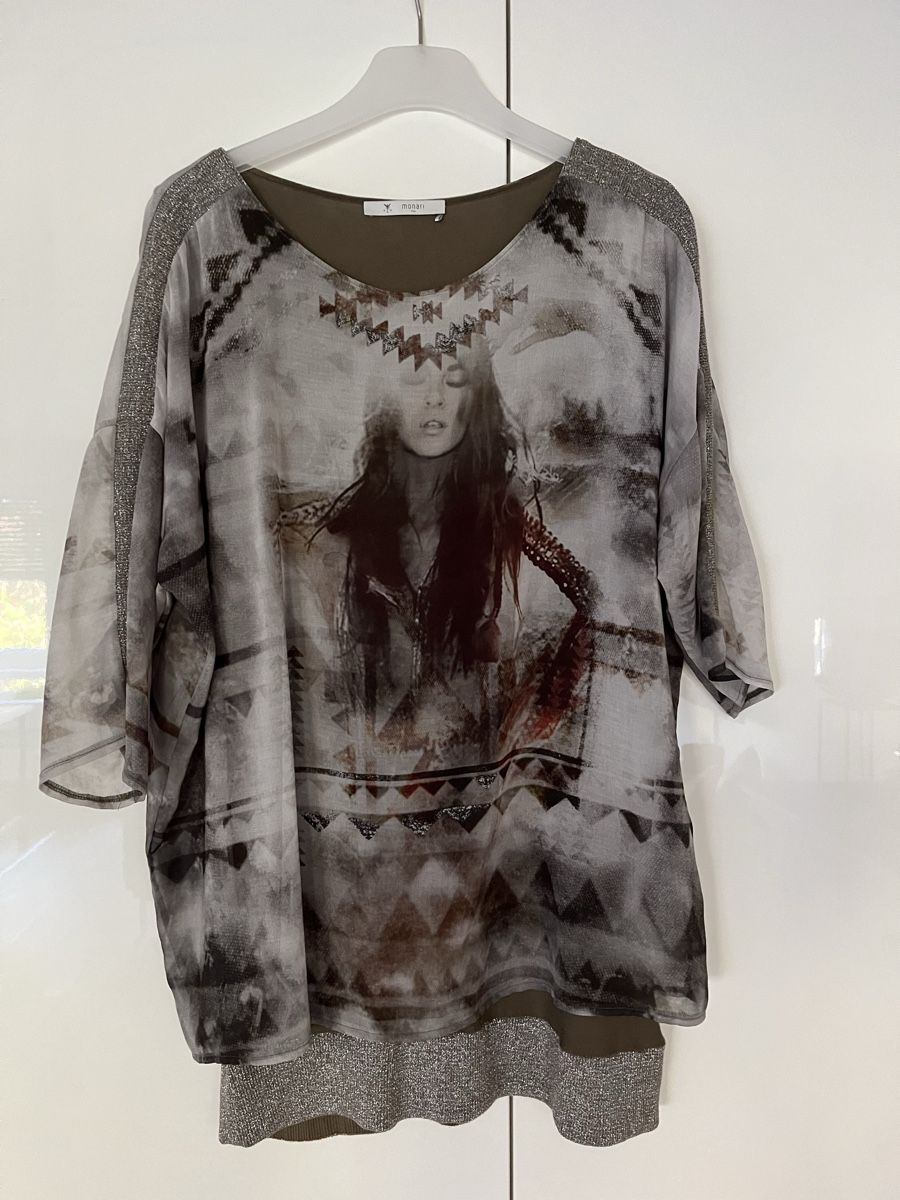 Monari Camicette: Monari Bluse 2-Lagig – Nuovo (secondo la descrizione) da Wermatswil venduto da -secondchance-