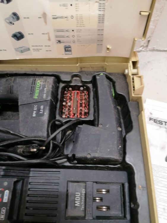 Festool CDX 12 FX Akkuschrauber für Sammler oder Bastler (Defekt) in ...