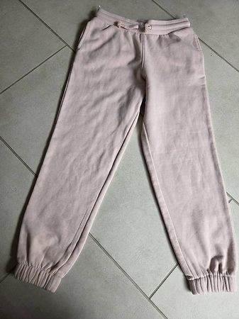 Trainerhose, Gr. 128, innwendig Fleece Hose, Hosen, Leggins