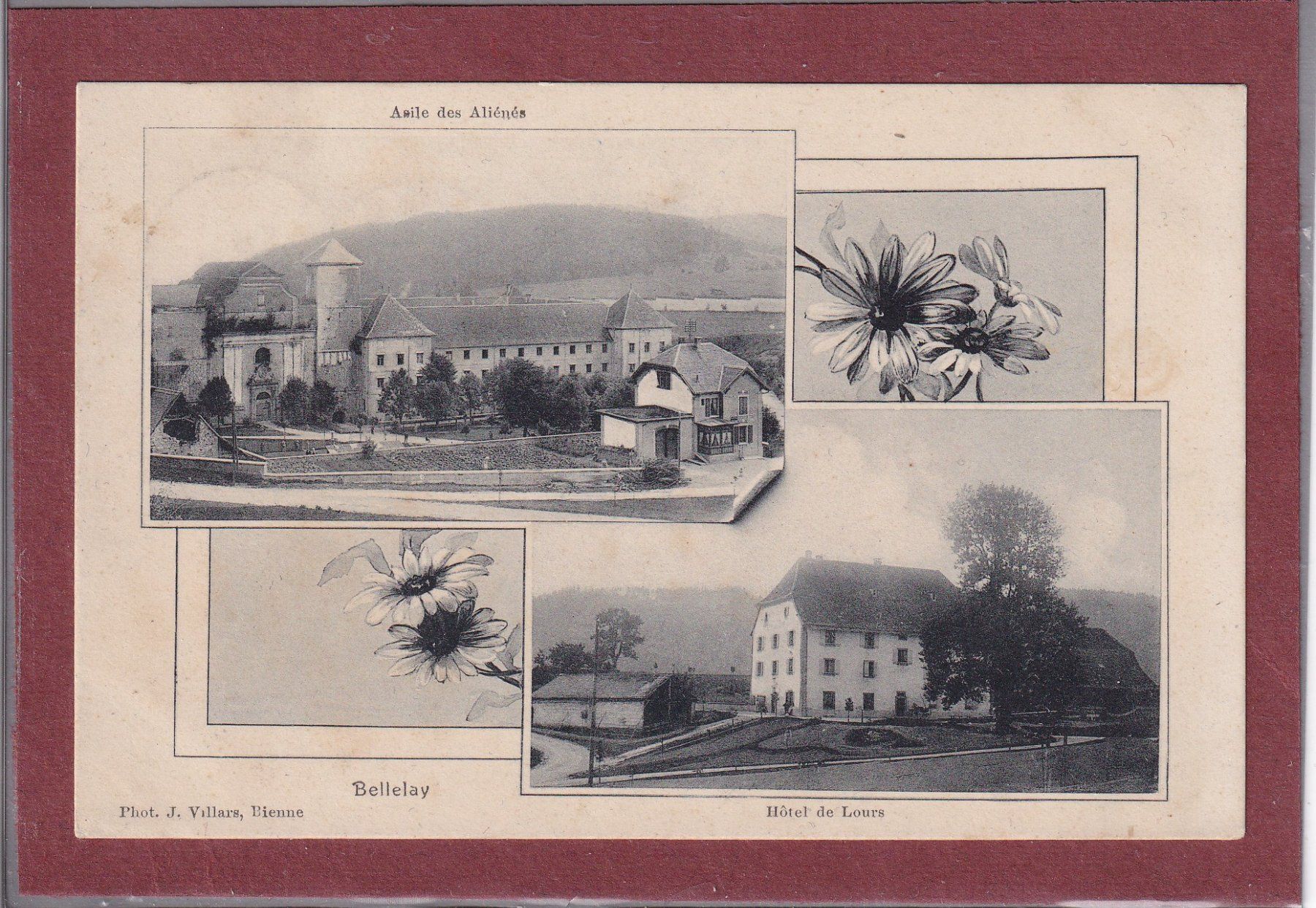Cartoline postali: Bellelay - 3 images - 1908 – Usato da Orvin venduto da Pyaeschli