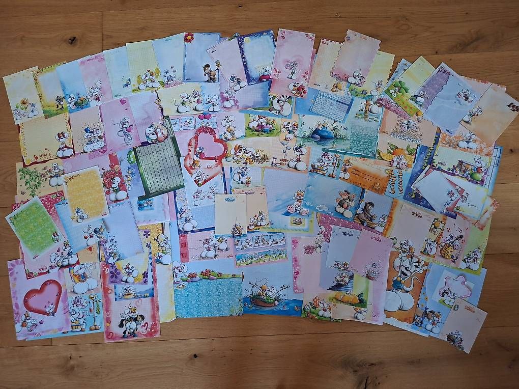 Blocs de correspondance: Mega Diddl Set über 100 Blätter – D'occasion à Bischofszell par bodesuri16