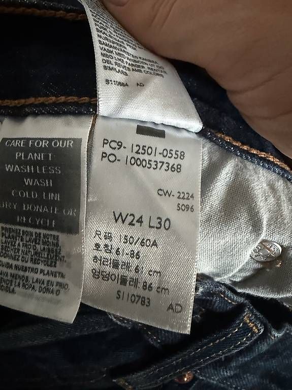 Jeans: Levi's 501 Jeans dunkelblau – Usato da Märstetten venduto da sha_9p7c 4