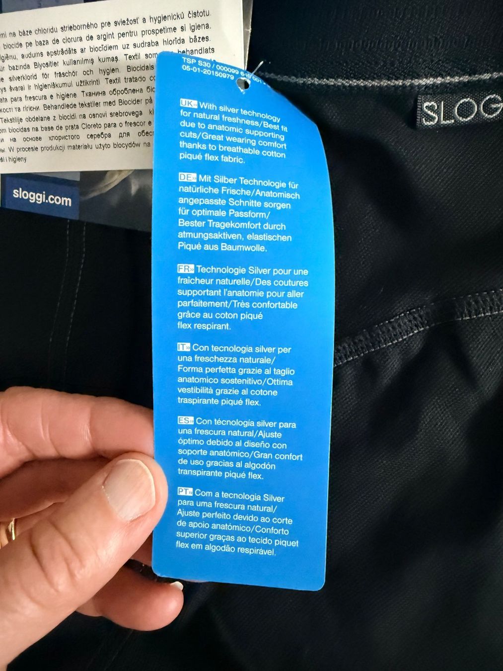 Sloggi Biancheria intima: SLOGGI men, Hipster ACTIVE SILVER plus, Gr.S, 2 Stk. Schwarz – Nuovo e nell'imballaggio originale da Rudolfstetten venduto da gst_g7xl 6