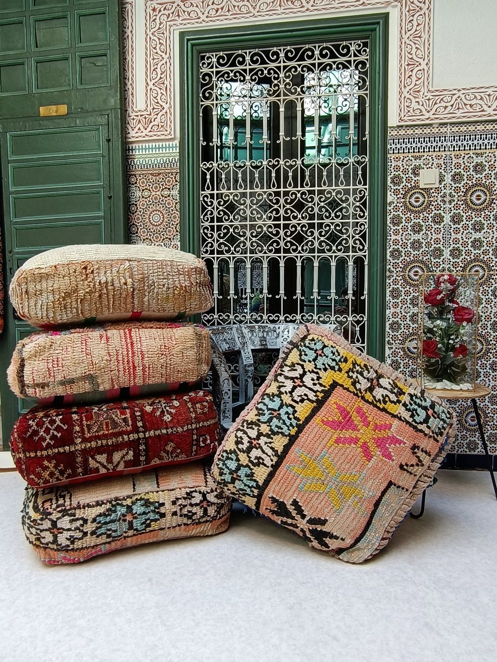 Divani: Pouf marocain Vintage – Nuovo (secondo la descrizione) da cournillens venduto da Haronn 7