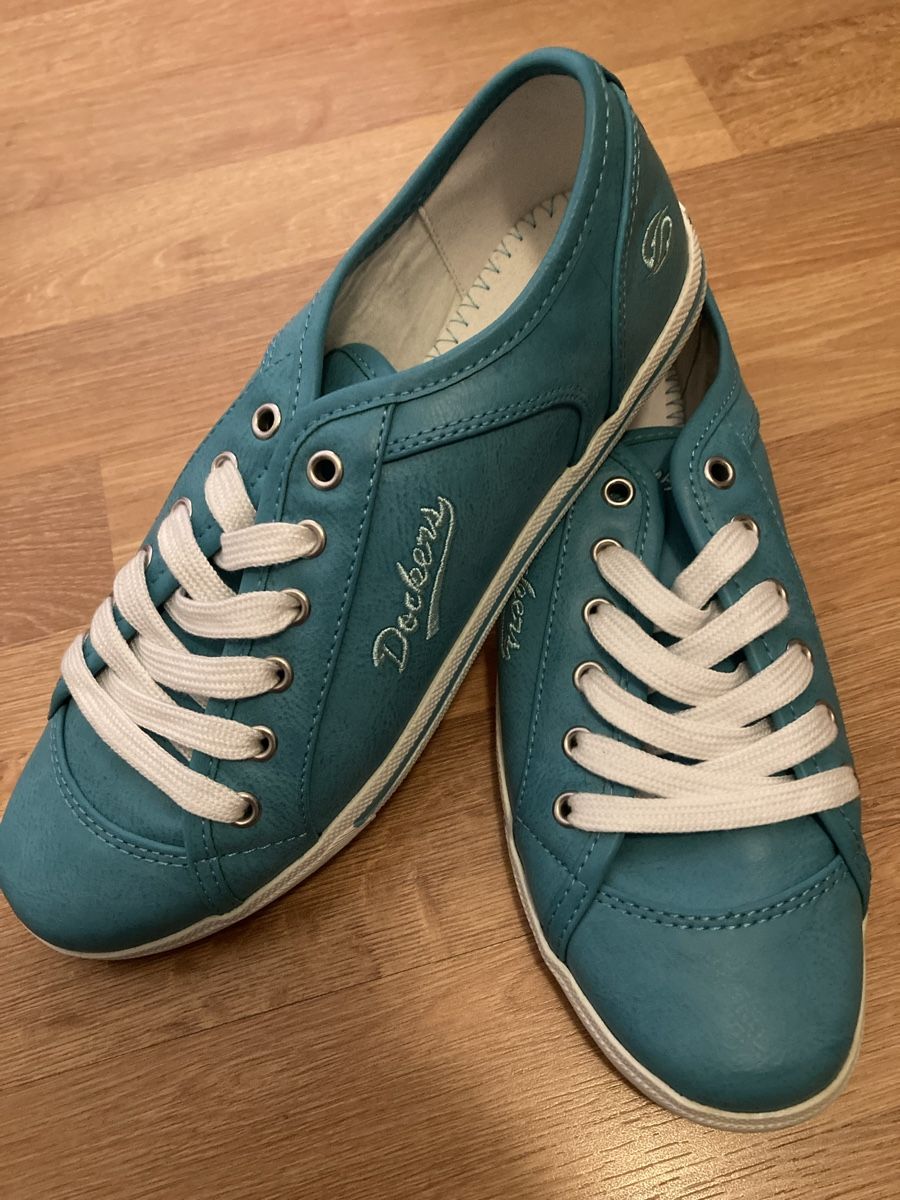 Scarpe da donna: Dockers Schuhe Gr. 38 türkis – Usato da Emmenbrücke venduto da JJ_89