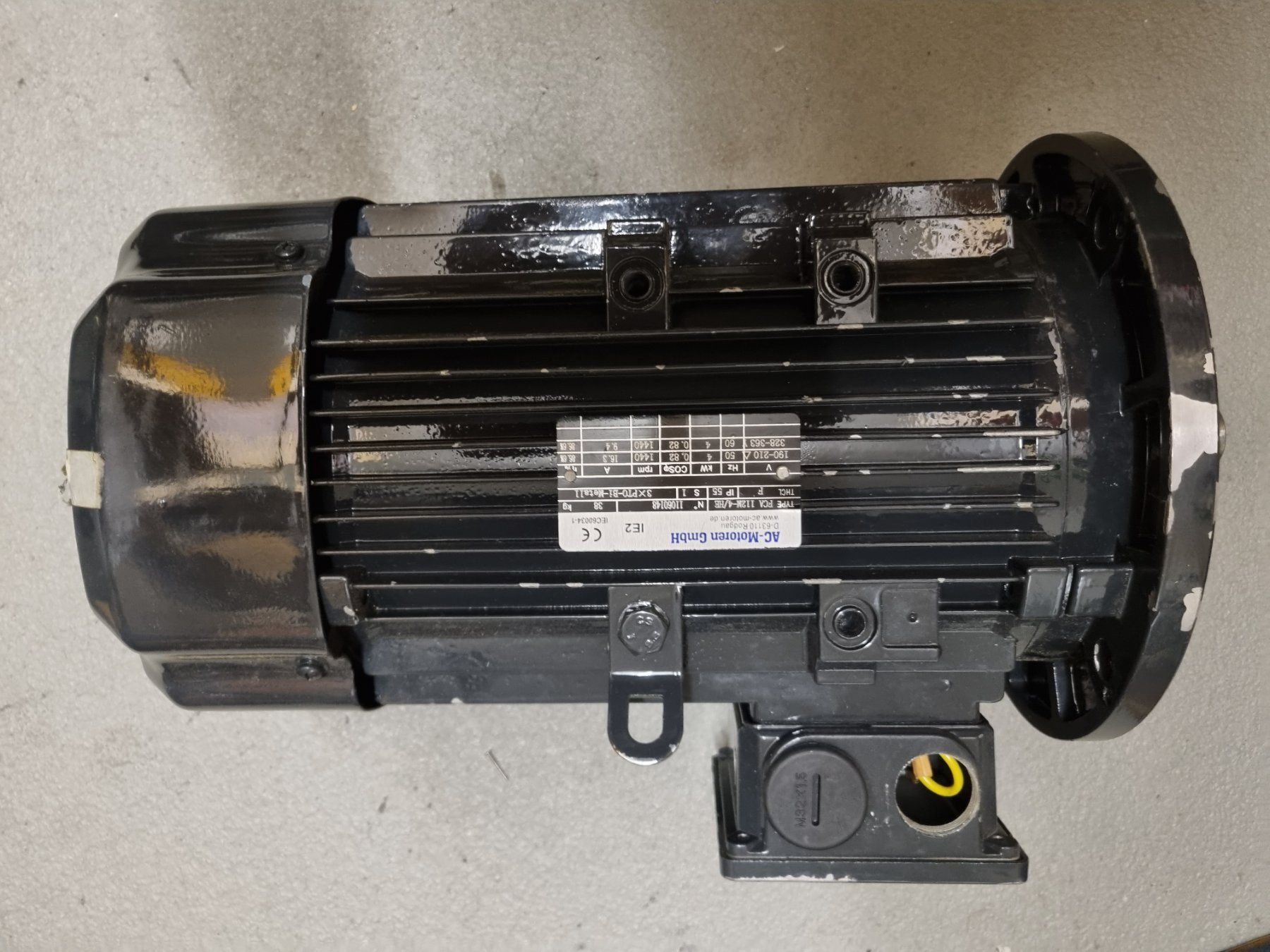 Motoren: AC-Motoren Type FCA 112M-4HE – Gebraucht aus Zug von jordi2005