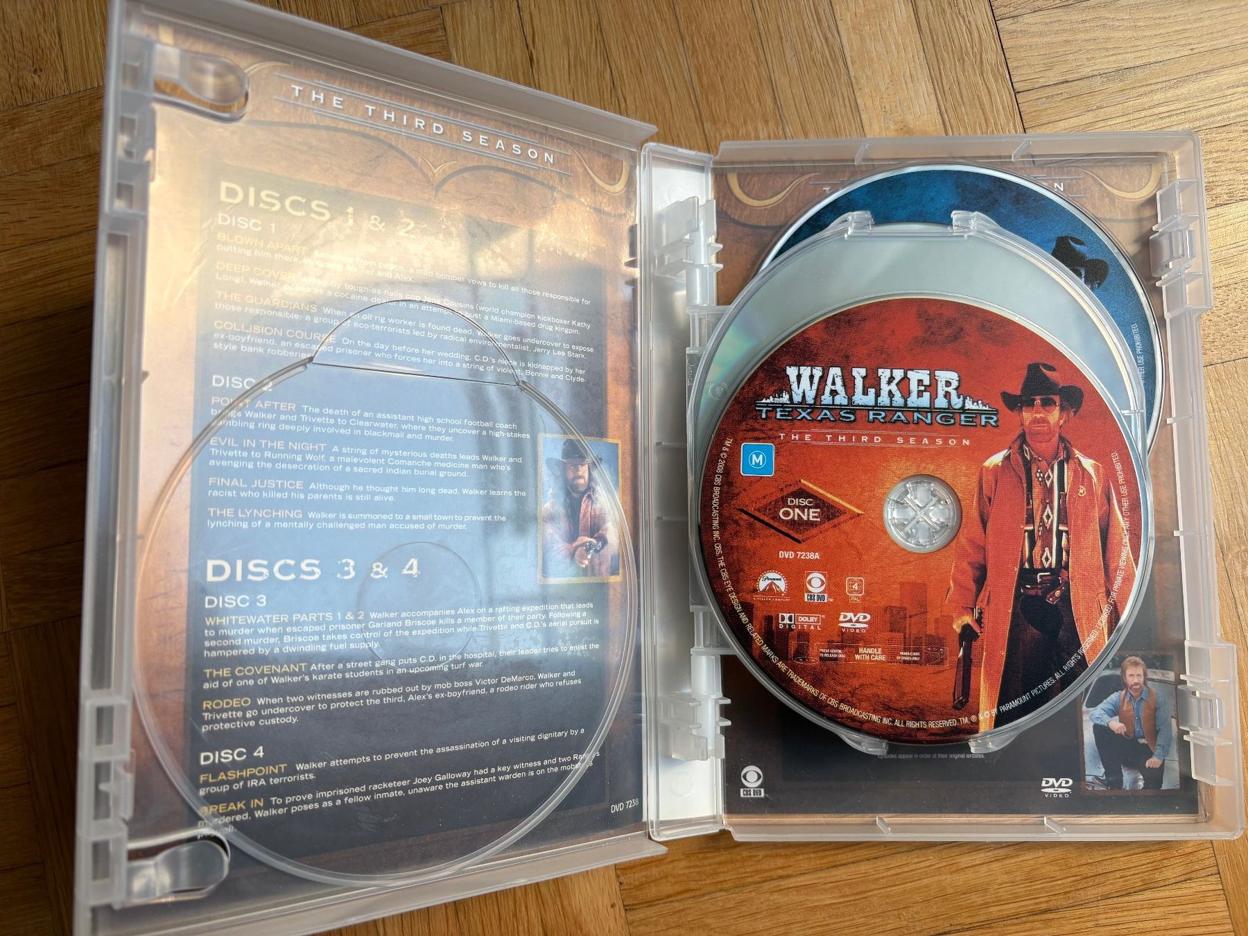 Alle DVDs: Walker, Texas Ranger - The Third Season - DVD – Gebraucht aus Zürich von Malcom 1