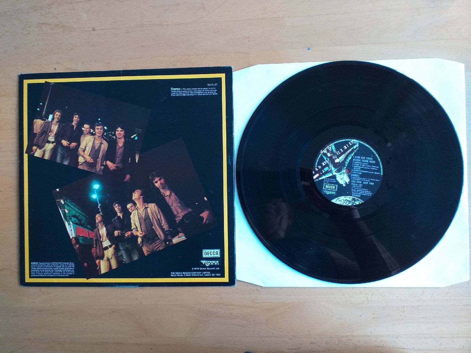 Dischi in vinile: Camel "I can See your house from here" LP – Usato da Zürich venduto da markus234 3
