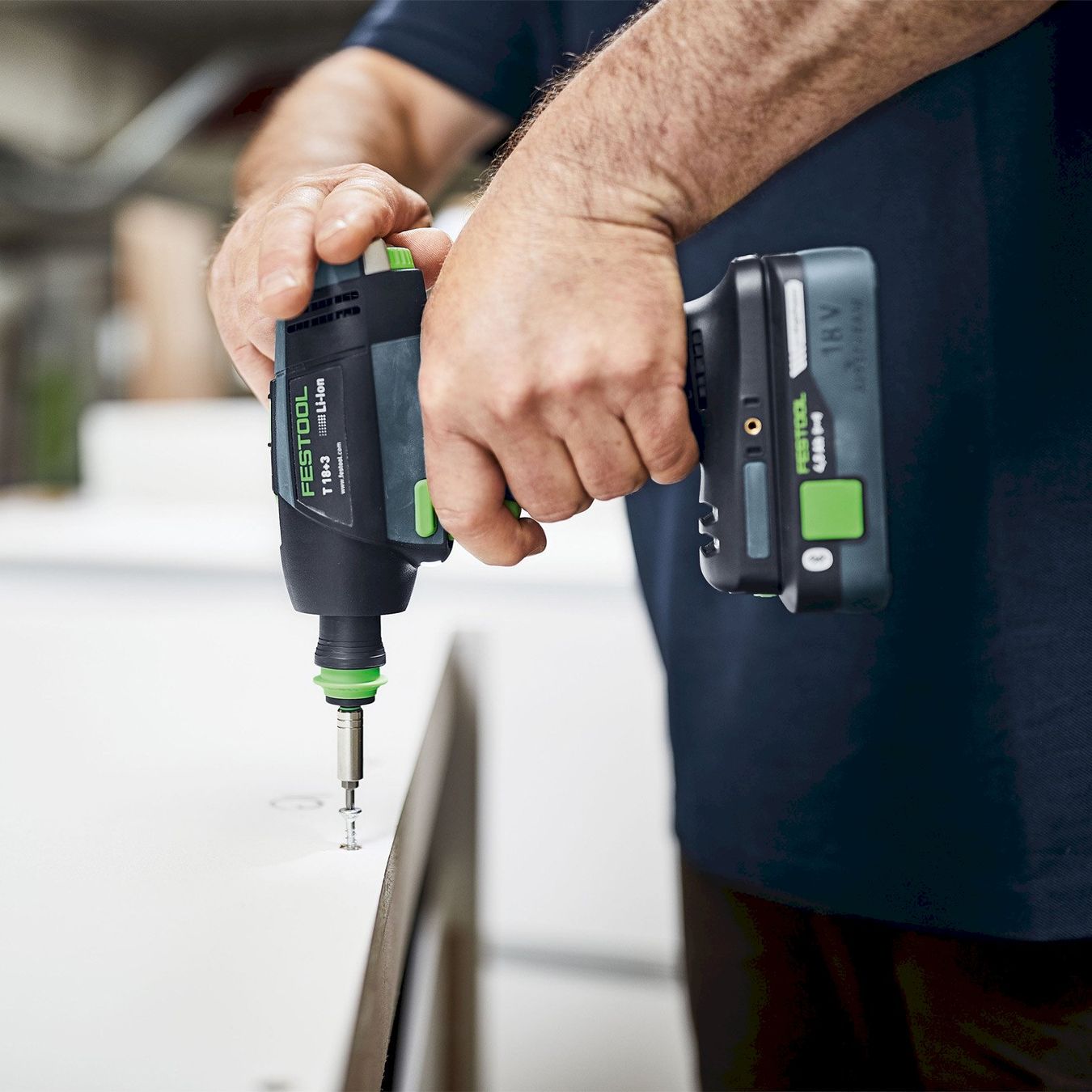 Festool Alle Werkzeuge: Festool T18+3 HPC4,0 I-Set Bohrschrauber – Neu und originalverpackt aus Bottighofen von zaap 2