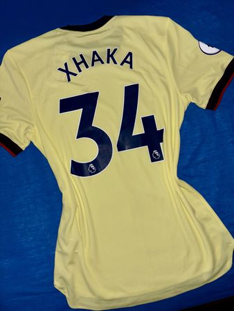 GRANIT XHAKA ARSENAL ADIDAS FUSSBALL TRIKOT 21/22 SCHWEIZ