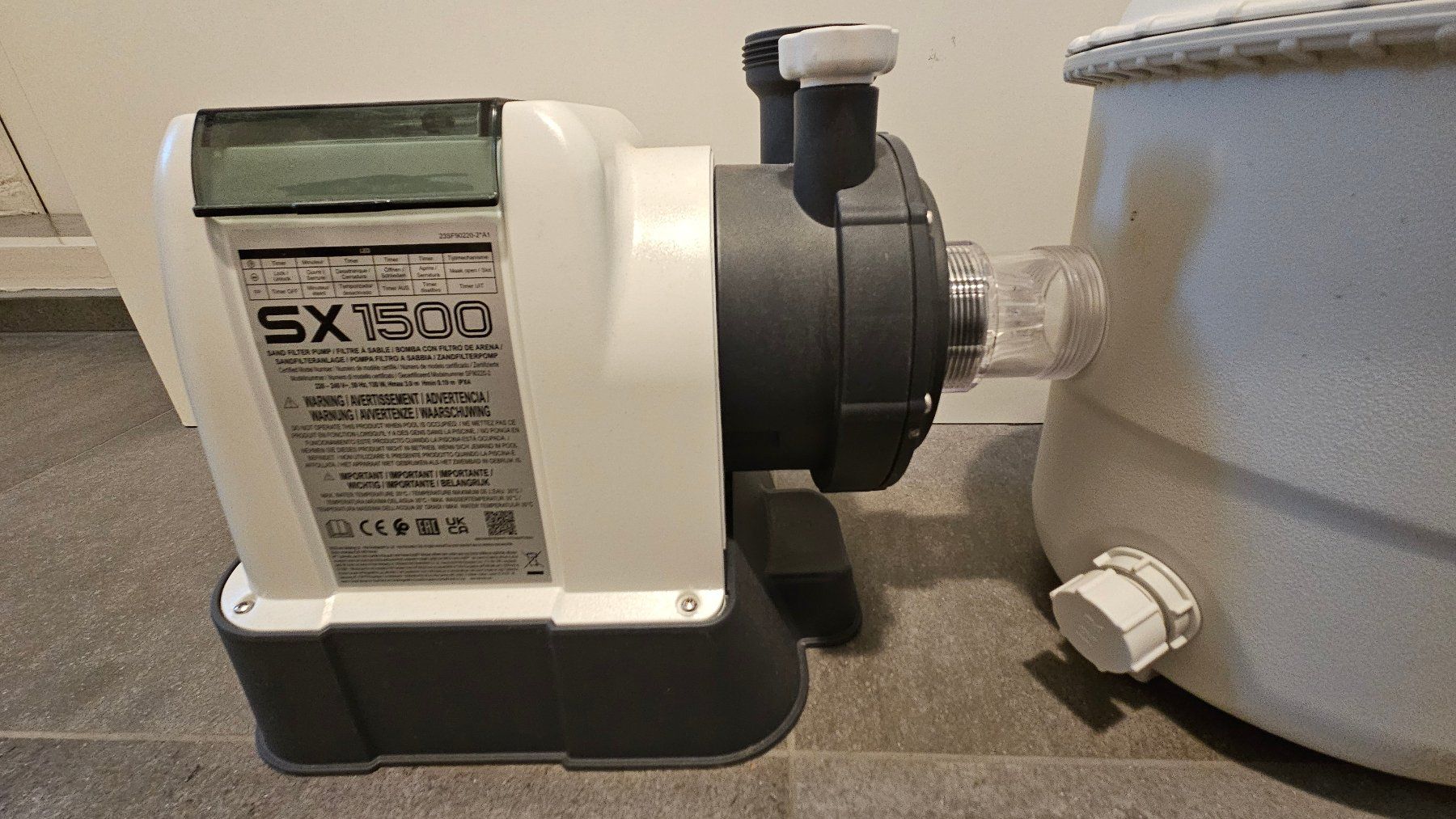 Intex Accessori per Piscine: Intex SX1500 - Sandfilterpumpe – Nuovo (secondo la descrizione) da Wohlen AG venduto da Flyaboveall