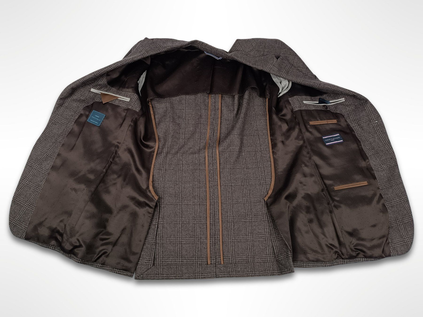 Tommy Hilfiger Jacken: TOMMY HILFIGER Jacket braun kariert – Gebraucht aus Suhr von Restwert_Suhr 3