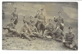 Militär - Truppe - Infanterie Regiment 52  Mittagsrast 1.WK