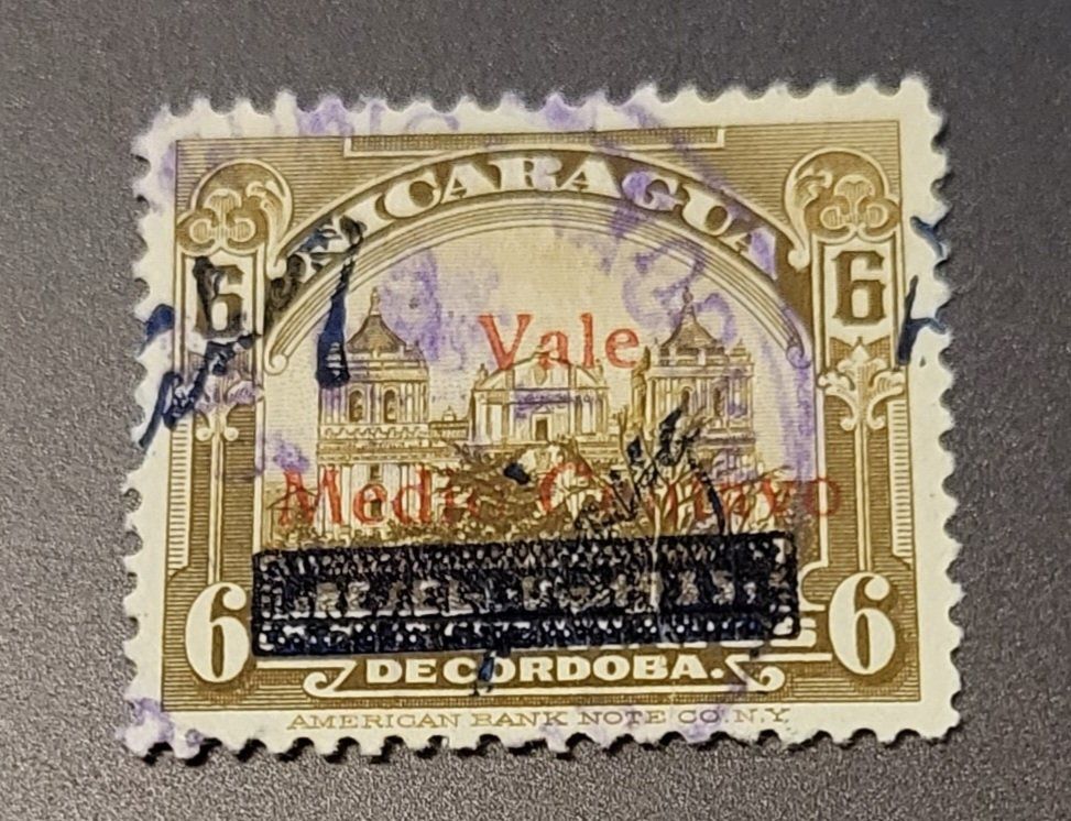 Tutti i francobolli: Nicaragua 1936 briefmarke – Usato da St Gallen venduto da Stampsalshobby