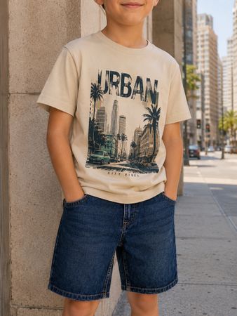 SHORT EN DENIM POUR ENFANT