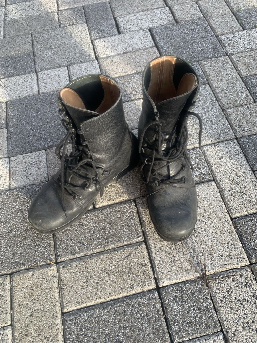 Schweizer Armee Scarpe da uomo: Kampfstifel Schweizer Armee – Usato da Grindelwald venduto da pigu1 1