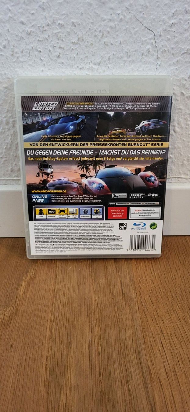 Sony Spiele: PS 3 - Need for Speed Hot Pursuit – Gebraucht aus Münsingen von DigitaleSpielecke 1